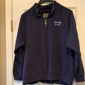 Lake Girl Navy Quarter-Zip Sweatshirt